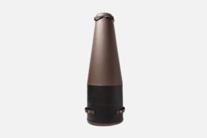 YA´Fi Boxturm — Leather: Braun-Schwarz (Braune Naht)