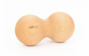 rollholz Doppelkugel Beech 10 cm