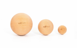 rollholz Kugel Set Beech