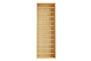 NOHRD Wall - Wall-bars module — Material: Walnut