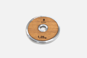 2 x WeightPlates 1,25 kg — Material: Oak
