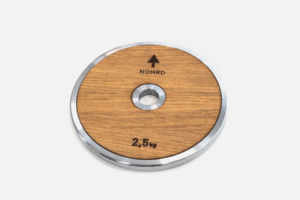 2 x WeightPlates 2,5 kg — Material: Oak