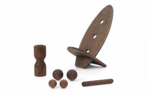 rollbrett Set Walnut groß — Colour: Dunkel