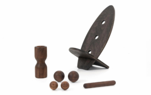 rollbrett Set Walnut groß — Colour: Schwarz