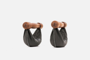 SwingBells Walnut Schwarz Set — Weight: 2 kg
