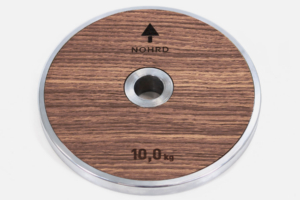 2 x WeightPlates 10,0 kg — Material: Vintage
