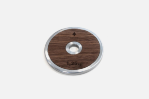 2 x WeightPlates 1,25 kg — Material: Walnut