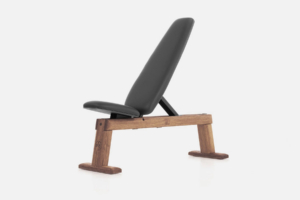 WeightBench Vintage — Leather: Echtleder Schwarz