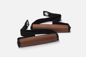 SlimBeam ball-bearing handles Walnut (set of 2)